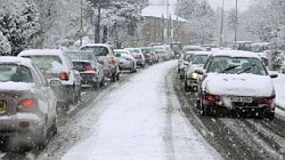 Сняг, затворени пътища и ваканция в Североизточна България