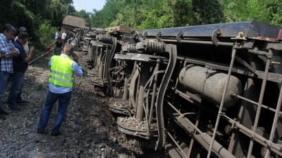 Три инцидента с товарни влакове от началото на годината