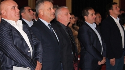 Кандидатът на ГЕРБ за вицепрезидент Пламен Манушев бе удостоен със званието „Почетен гражданин на Тополовград”