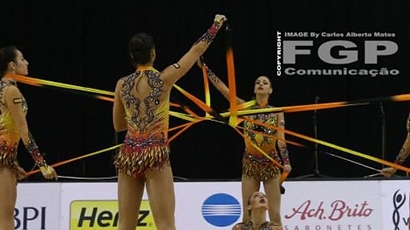 Ансамбълът по художествена гимнастика със злато на Световната купа
