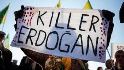 Около 9000 кюрди протестираха във Франкфурт срещу Ердоган