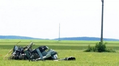 Хеликоптер се разби край Несебър, пилотът загина