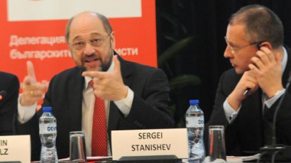 Мартин Шулц дойде на заседанието на Съвета на ПЕС в София