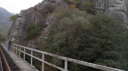 Падна мост над Струма