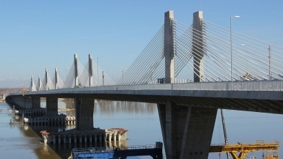 Хаос на Дунав мост заради безкасовото плащане