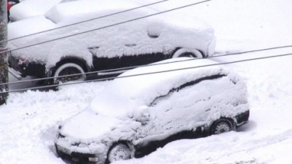 20 см. сняг натрупа в Западна Сърбия