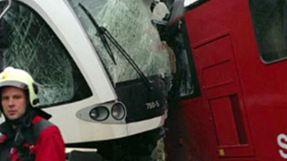 50 души пострадаха при катастрофа на влакове в Швейцария