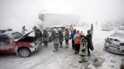 Българи в снежен капан в Унгария