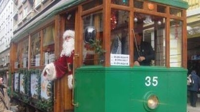 Ретро-трамвайче ще радва софиянци за Коледа