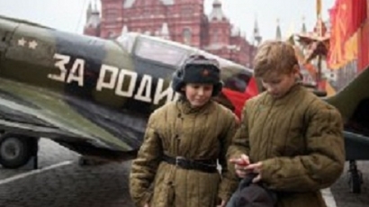Парад на Червения площад пресъздаде 7 ноември 1941 г.