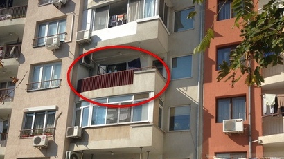 Бургазлийка мъсти на любимия си, хвърляйки се от балкона