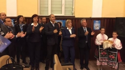 Цветанов в Белене: Цачева и Манушев ще гарантират стабилността на България