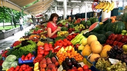 Паднаха цените на едро на плодовете и зеленчуците