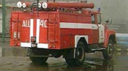 Пожар в лабораторията на дирекцията по храните в Търново