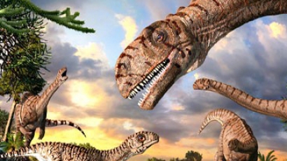 3 футболни игрища отпечатъци на динозаври откриха в Канада