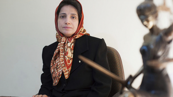 Осъдиха иранска правозащитничка на 38 години затвор и 148 удара с камшик