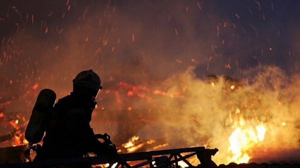 Пламна нов пожар в Гърция