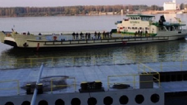 Фериботът на ГКПП Свищов не работи