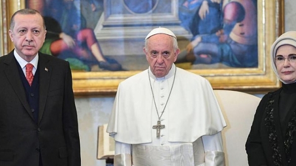 Папата и Ердоган дискутираха за Йерусалим