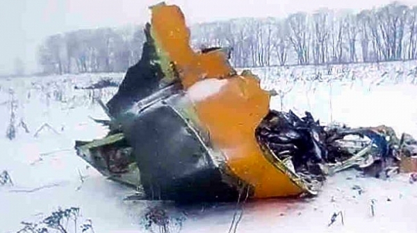 Заради обледенен датчик за скорост може да е паднал руския самолет