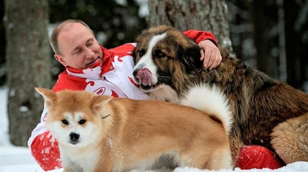 Фино-татаринът Путин говори с кучето си на еврейско-македонски