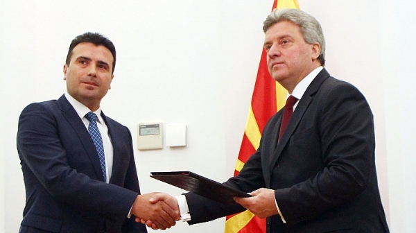 Македонският президент връчи мандат за съставяне на правителство на Зоран Заев
