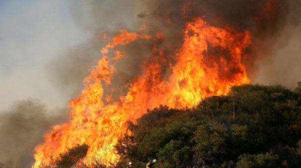 Мащабен горски пожар бушува в Анталия