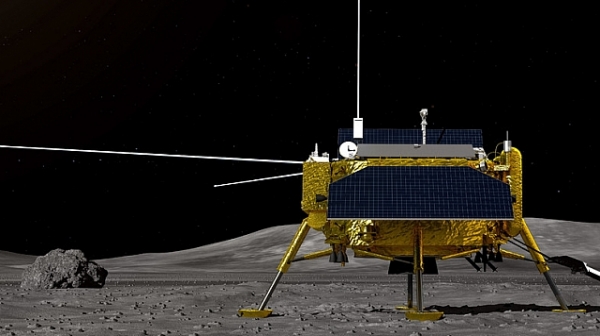 Китайски апарат кацна на Луната