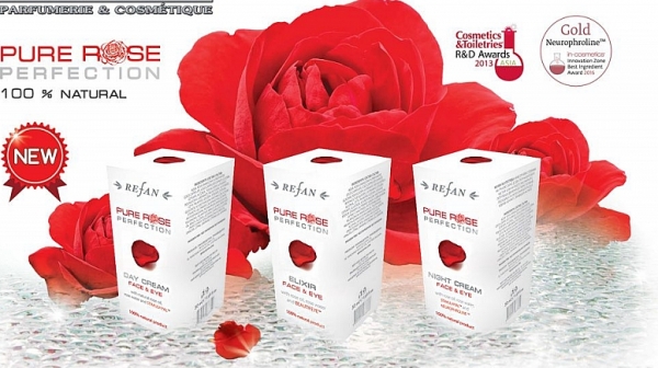 REFAN връща младостта с хиалуронова киселина и роза дамасцена с PURE ROSE PERFECTION