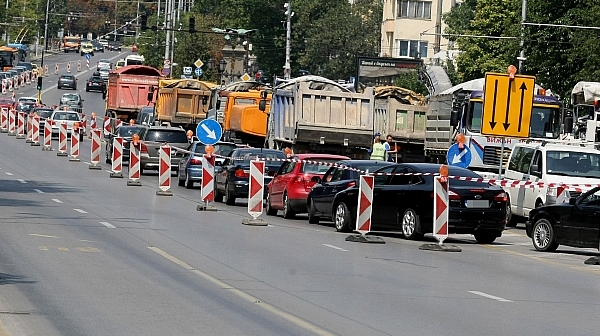 Затварят булевард „Брюксел“ в София за ремонт