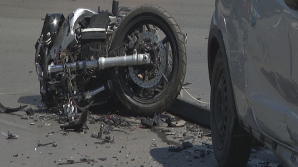 Две катастрофи с мотористи в Благоевградско