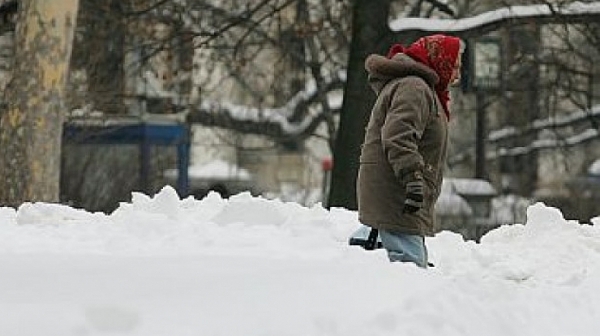 Бедствено положение във Видин заради снега