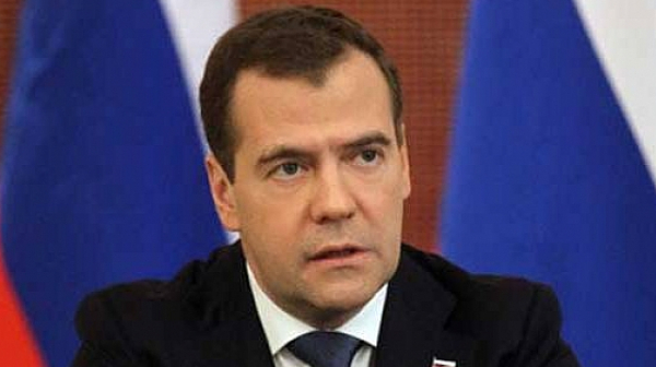 В България идва руският премиер Дмитрий Медведев
