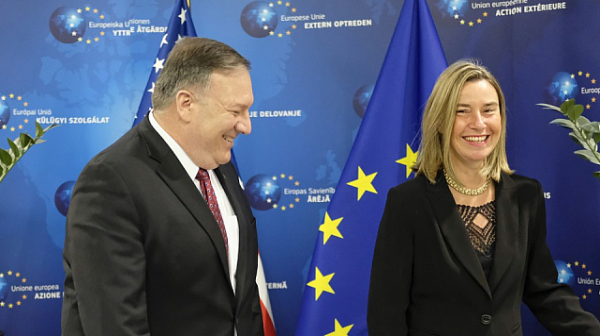 САЩ възстанови статута на дипломатическото представителство на ЕС