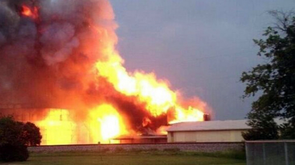 Големият пожар във военния комплекс в Русия е потушен