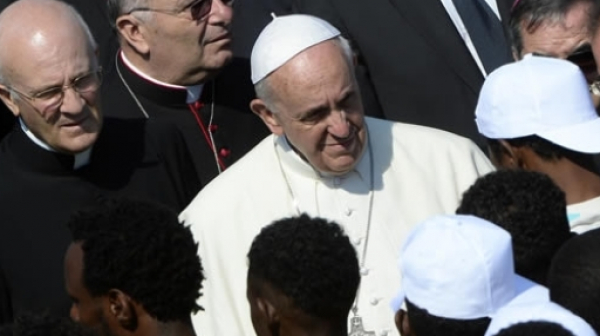 Папа Франциск се среща с 16-годишната екоактивистка Грета