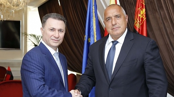 Груевски информирал Борисов, че ВМРО-ДПМНЕ е против Договора за добросъседство