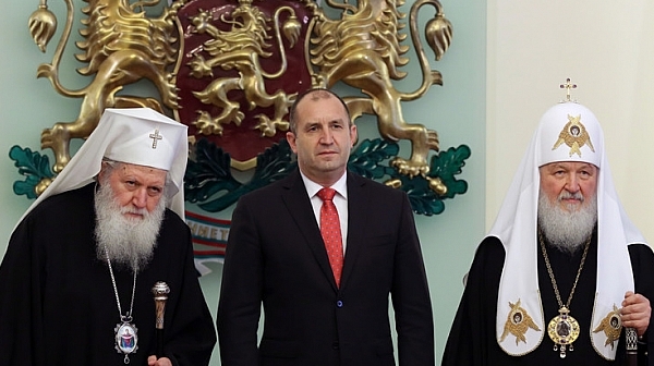 Радев към патриарх Кирил: Близки сме и заради църквите