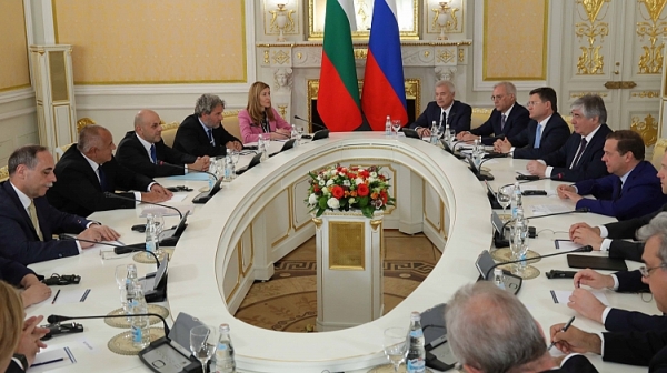 Борисов на среща с Медведев