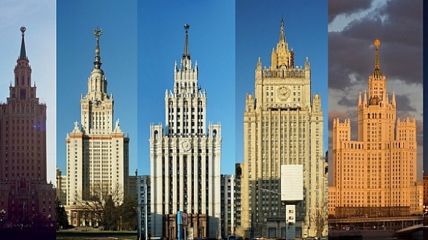 Сталинските небостъргачи в Москва-само за хора от властта