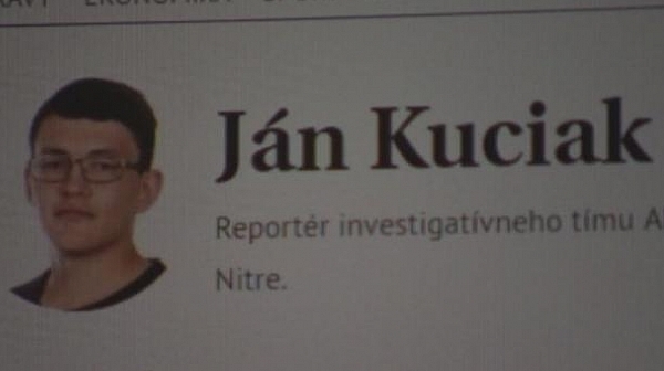 Словакия дава 1 млн. евро за информация за убийството на журналиста Ян Куцияк
