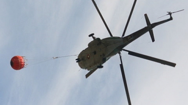 Фрогоко: БГ-вертолет гаси в Македония, а Изворово  и  Славотин изгоряха