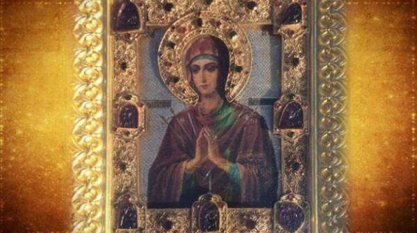 Шествие с иконата на Света Богородица в Бачковския манастир