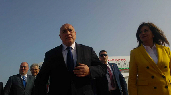 Борисов пристигна в Шарм Ел-Шейх