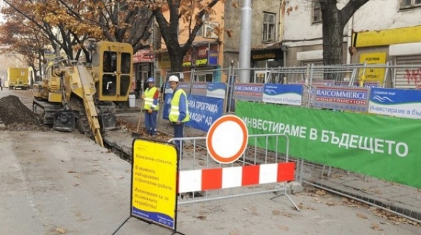 „Софийска вода” временно ще прекъсне водоснабдяването в някои части на столицата