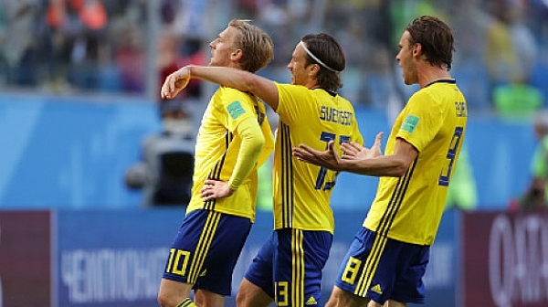 Швеция надви Швейцария и е на четвъртфинал