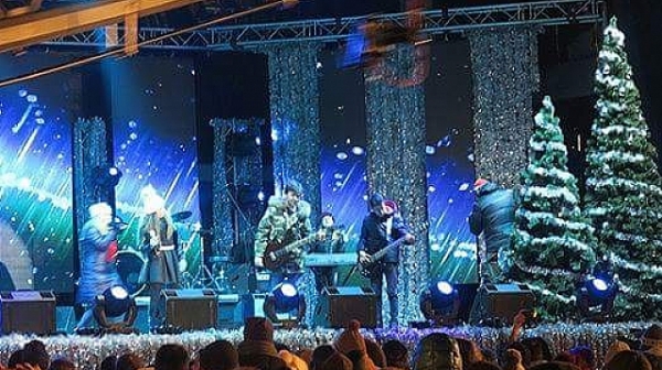Започва големият концерт в столицата за Новата 2019 година