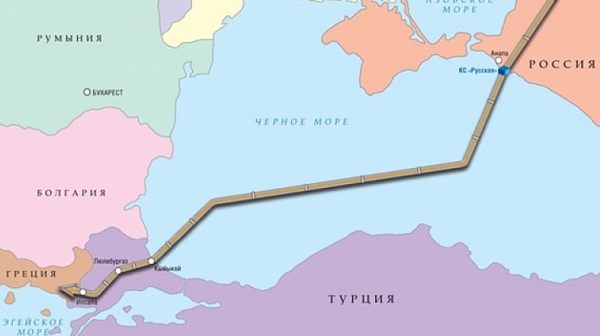 Строителството на ”Турски поток” напредва, газопроводът достигна кота 170 км в Черно море