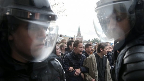 Съдят протестиращи в Москва от 5 ноември