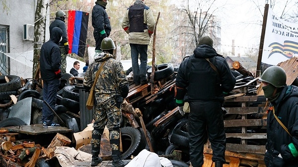 Украйна удари части на Донецк